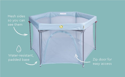 Koo-Di Happy Home Playpen Spring Water - Sleek Choice