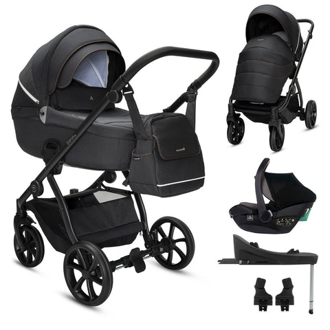 Noordi Fjordi V2 - 3in1 Travel System with Travel Carrier i-Size Car Seat