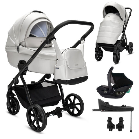 Noordi Fjordi V2 Leather 3in1 with Travel Carrier Car Seat