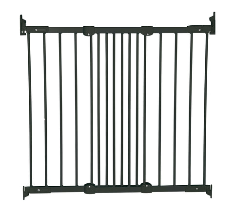 BabyDan EBBA Safety Gate Metal Black - Sleek Choice