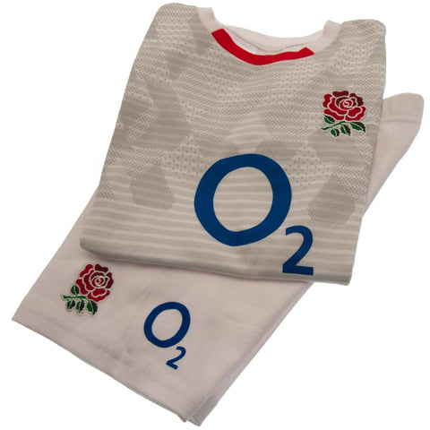 England RFU Shirt & Short Set 3/6 mths ST - Sleek Choice UK