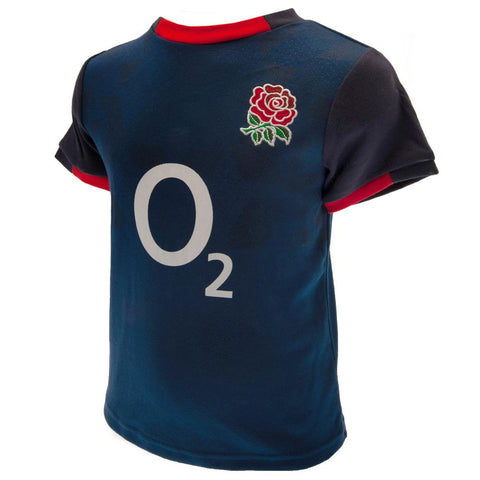 England RFU Shirt & Short Set 3/6 mths NV - Sleek Choice UK