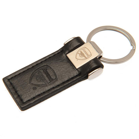Arsenal FC Leather Key Fob Keyring