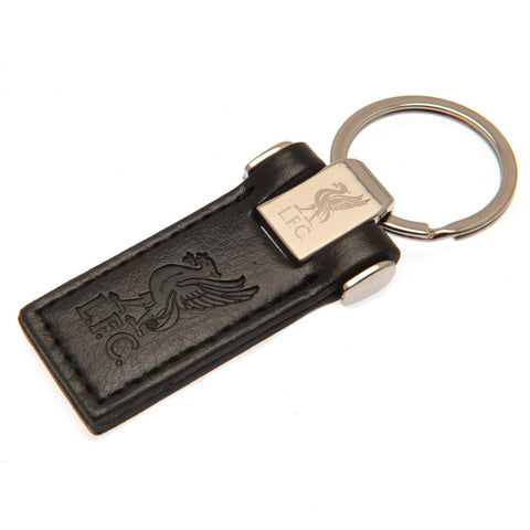 Liverpool FC Leather Key Fob Keyring