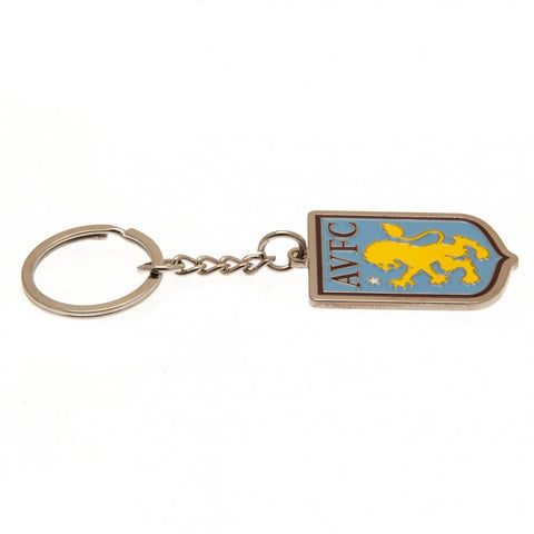 Aston Villa FC Crest Keyring - Sleek Choice UK