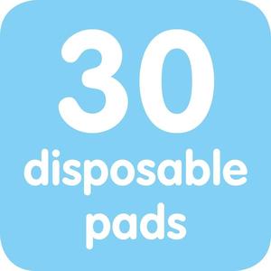 MAM Breast Pads with Fixing Strip 30 Pads