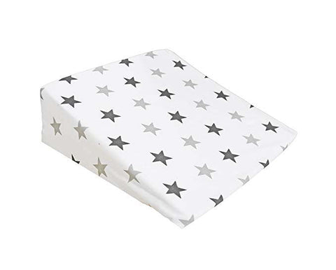 Cuddles Support Wedge Pillow Silver Stars