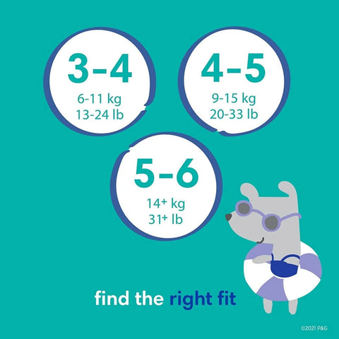 Pampers Splashers Baby Shark Maxi Size 4 - 11 nappies