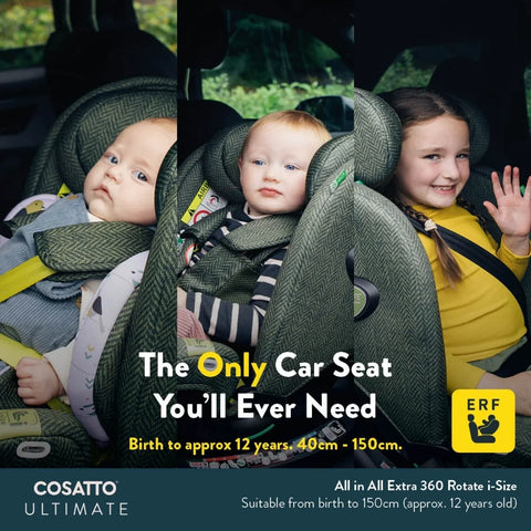 Cosatto All in All Extra i-Size 360 Car Seat - Masquerade