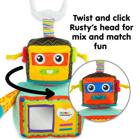 Lamaze Rusty The Robot - Sleek Choice