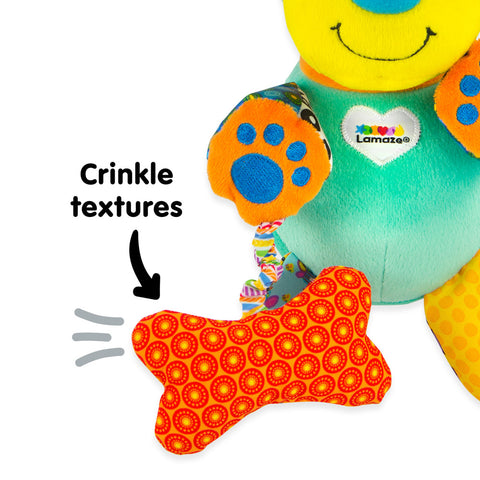 Lamaze Pupsqueak Rattle Soft Toy