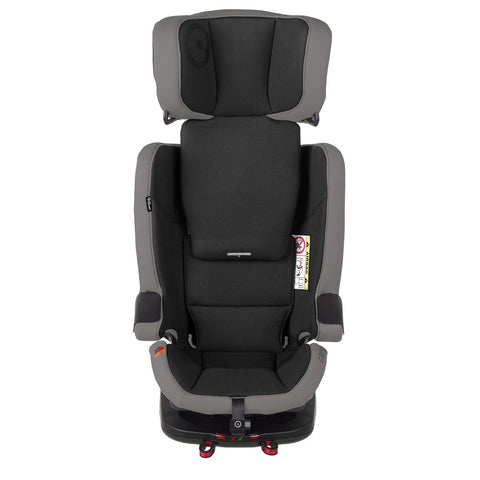 Jane Groowy + Nest i-Size Car Seat Combination 40-150cm, 0-12 Years, Matt Black