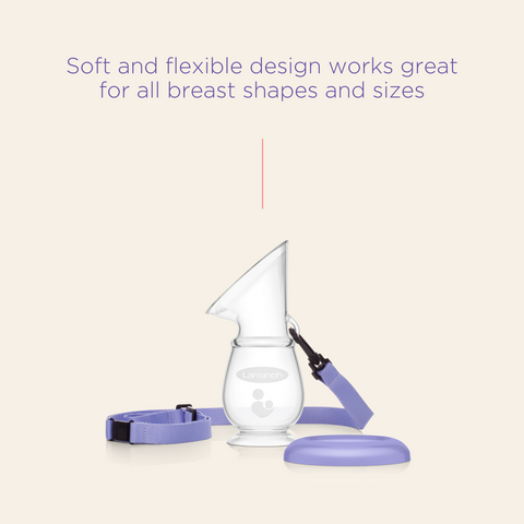 Lansinoh Silicone Breast Pump - Sleek Choice