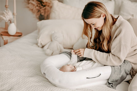 Noordi 2in1 Baby Nest & Maternity Pillow – Pregnancy to Baby Sleep Support