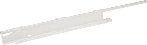 Slatted wall Mounting Kit for Safety Gates, White - Sleek Choice