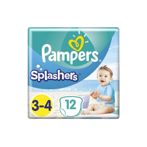 Pampers Splashers Baby Shark Size 3-4 - 12 nappies