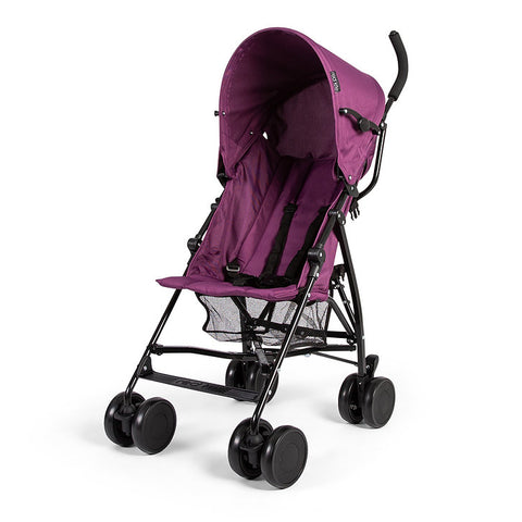 Travel Push Me 2U Lightweight Stroller Plum - Sleek Choice