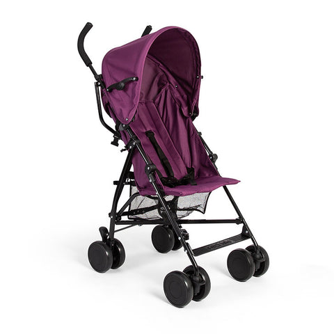 Travel Push Me 2U Lightweight Stroller Plum - Sleek Choice