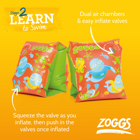 Zoggs Armbands Zoggy 1-6 Years - Sleek Choice UK