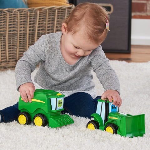 John Deere Farmin' Friends Johnny Tractor & Corey Combine