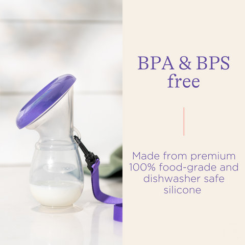 Lansinoh Silicone Breast Pump - Sleek Choice