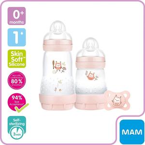 Mam Set Easy Start Colours Of Nature Starter Set Blush Pink