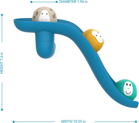 Matchstick Monkey Bathtime Slide Set Blue