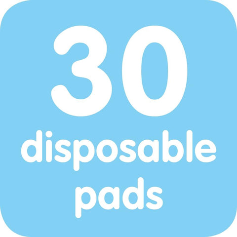 MAM Breast Pads with Fixing Strip 30 Pads - Sleek Choice