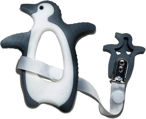 Peggie The Penguin Sensory Teether - Sleek Choice