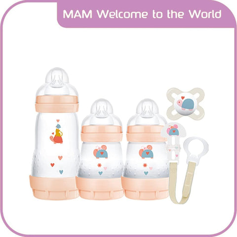 Mam Set Welcome To The World Pink - Sleek Choice