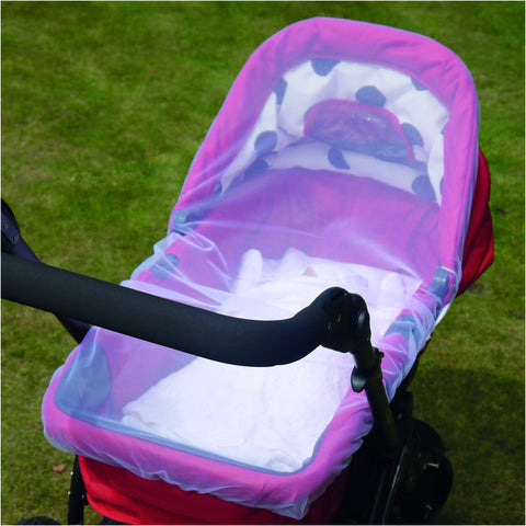 Clippasafe Pram & Carrycot Insect Net White