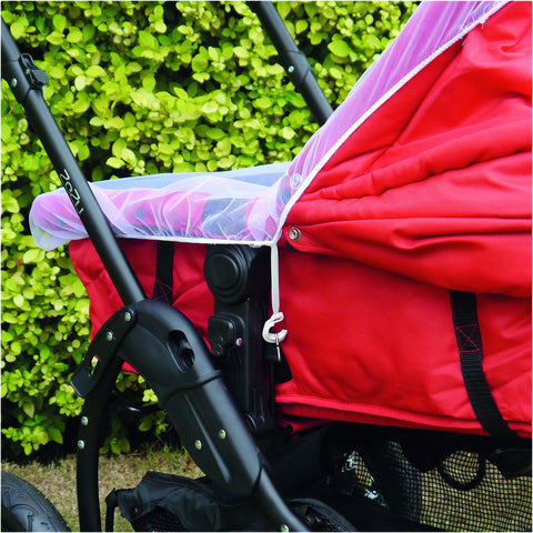 Clippasafe Pram & Carrycot Insect Net White