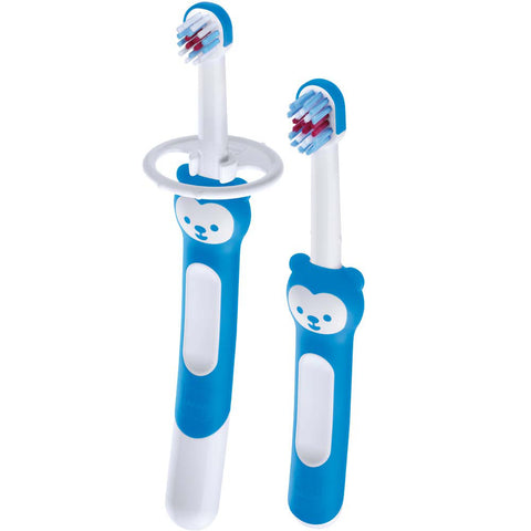 Mam Oral Care Learn To Brush Set With Safety Shield