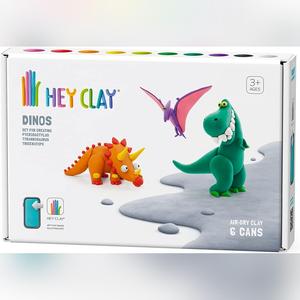 Hey Clay 6 Can Set - Dinos