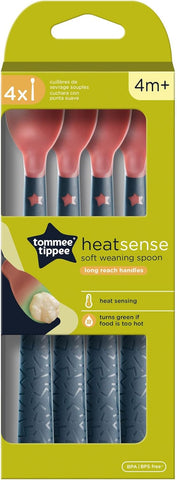 Tommee Tippee Cutlery Heat Sensing Spoons X4 - Sleek Choice Uk