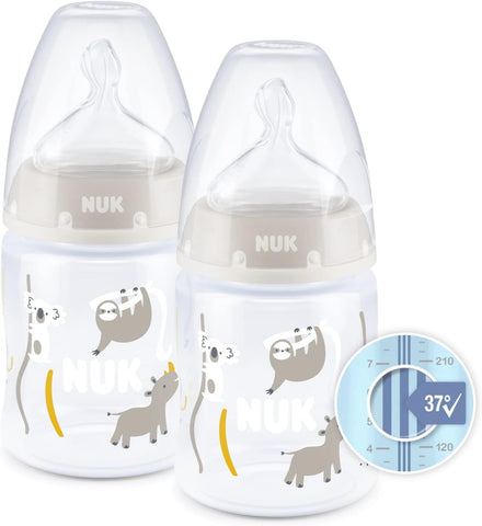 NUK First Choice+ Baby Bottles Sets 150ml - Sleek Choice