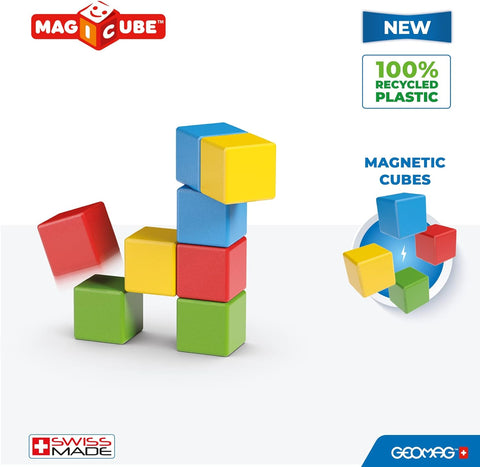 Geomag Magicube Full Color Recycled Try Me 8Pcs