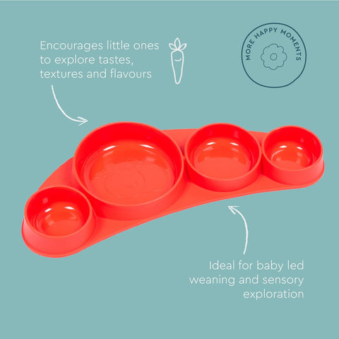 Koo-Di Tiny Tapas Silicone Placemat - Sleek Choice Uk