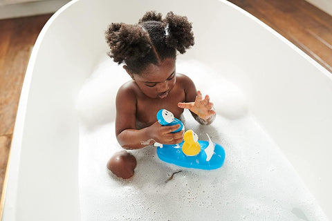 Monkey Bathtime Boat Toy Set - Sleek Choice