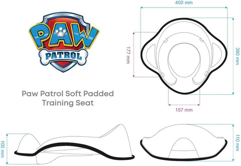 Solution Toilet Training Seat Padded Paw Patrol