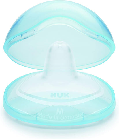 Nuk Breast Feeding Nipple Shields Medium 2 Pack - Sleek Choice