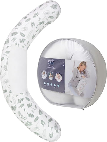 Purflo Breathe Pregnancy Pillow - Jardin - Sleek Choice Nursing pillow