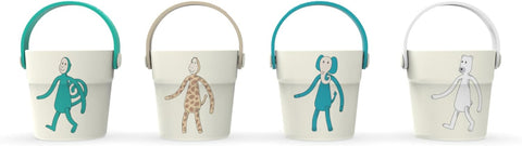 Matchstick Monkey Baby Bathtime Buckets - Sleek Choice