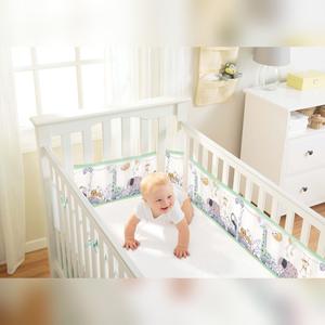 Breathable Baby Cot Mesh Liner Four Sided