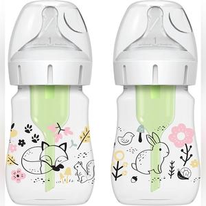 Dr Brown's Anti-Colic Options+ Baby Bottle 150Ml X2 Woodland