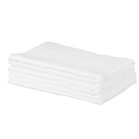 Cotton Muslin Squares 6 Pack - Sleek Choice