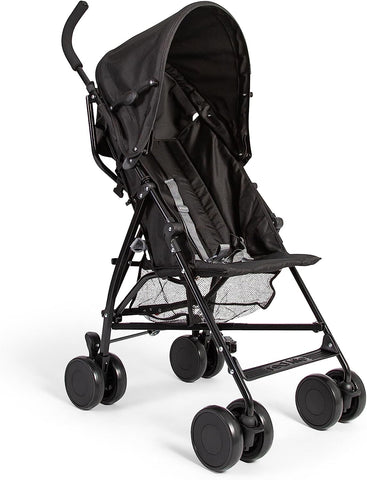 Travel Push Me 2U Lightweight Stroller Black - Sleek Choice