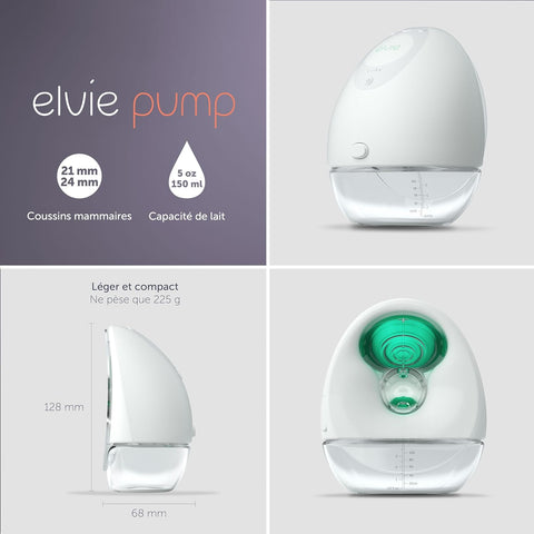 Elvie Double Electric Breast Pump - Sleek Choice UK