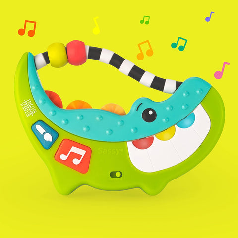 Sassy Rock-A-Dile Musical Toy - 6m+ - Sleek Choice