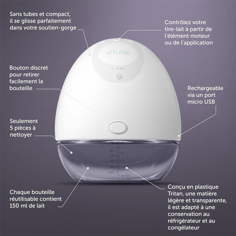 Elvie Double Electric Breast Pump - Sleek Choice UK